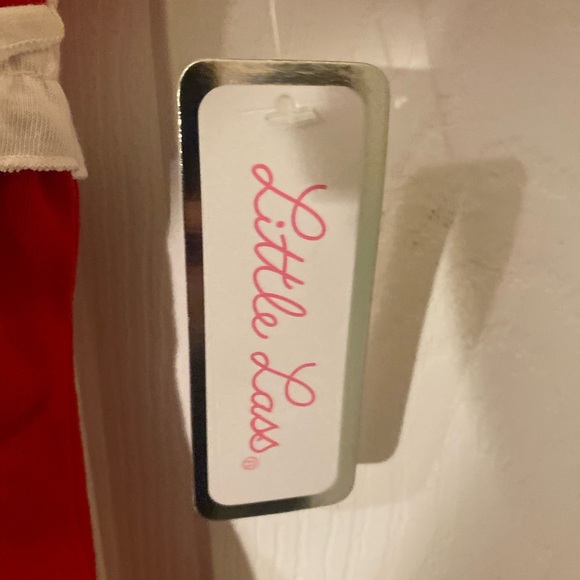 Girls Christmas Dress, Reindeer Christmas Dress, 3T Reindeer & Hearts Dress - Picture 9 of 10